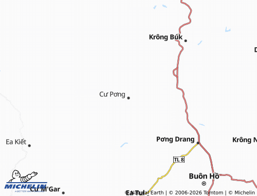 Mapa MICHELIN Cư Pơng - ViaMichelin