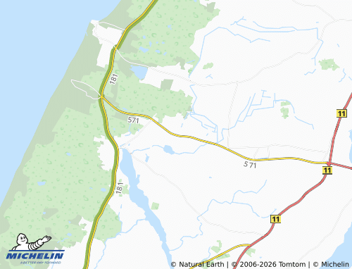 MICHELIN Nørhå map - ViaMichelin