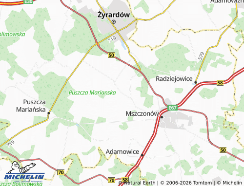MICHELIN Wręcza map - ViaMichelin