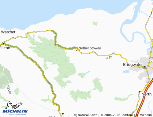 Carte MICHELIN Marsh Mills - ViaMichelin