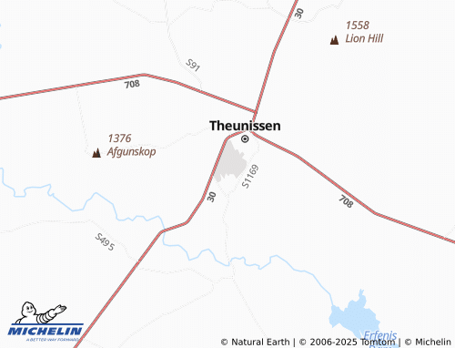 MICHELIN Lusaka map - ViaMichelin