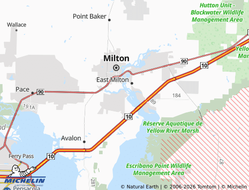 Mapa MICHELIN Bagdad - ViaMichelin