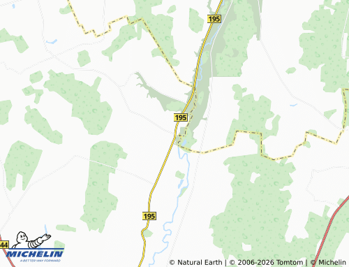MICHELIN Surviliškis map - ViaMichelin