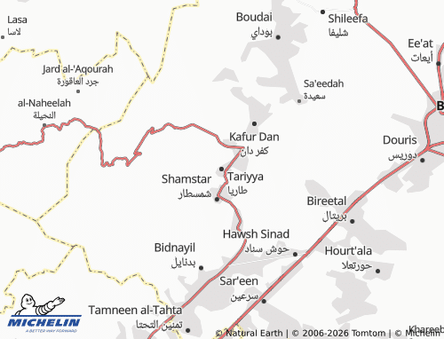 Mapa MICHELIN Tariyya - ViaMichelin