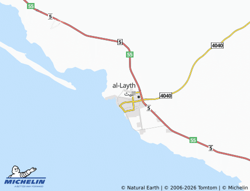 Mapa MICHELIN Raqm 8 - ViaMichelin