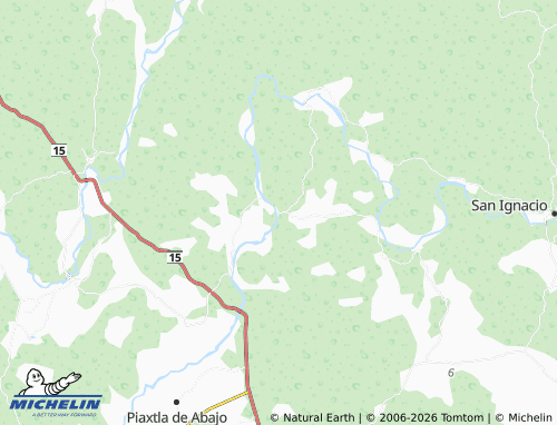 Carte MICHELIN La Quebrada de los Sandoval - ViaMichelin