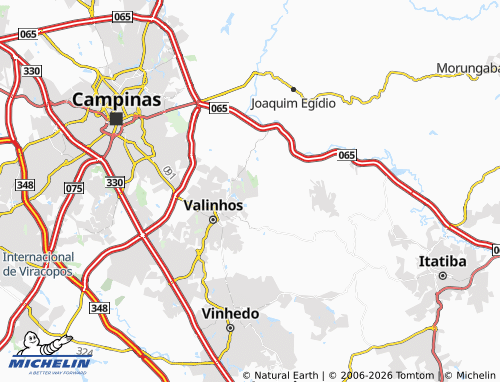 Mapa MICHELIN Parque das Colinas - ViaMichelin