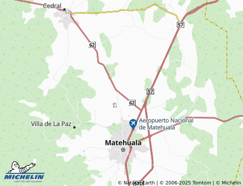 MICHELIN Noria de las Cabras map - ViaMichelin
