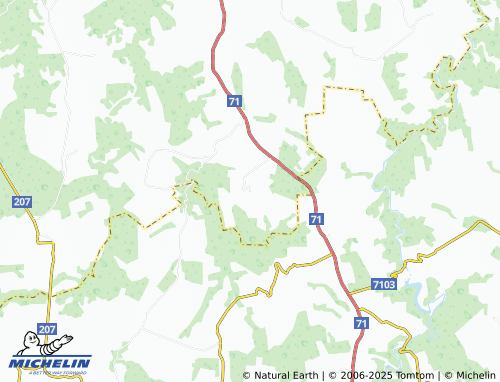MICHELIN-Landkarte Kamentsi - ViaMichelin