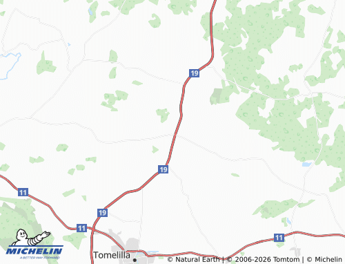 MICHELIN Skåne-Tranås map - ViaMichelin
