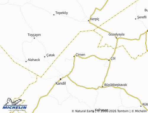 Mappa MICHELIN Çimen - ViaMichelin