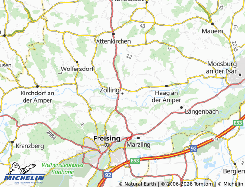 Mappa MICHELIN Zolling - ViaMichelin
