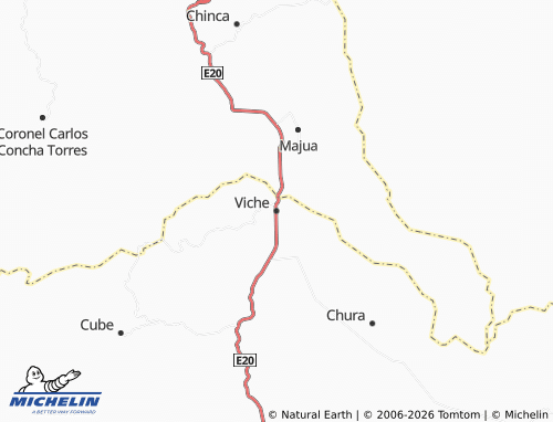 Mapa MICHELIN Viche - ViaMichelin