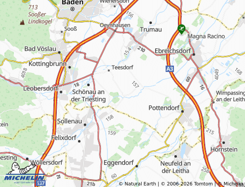 MICHELIN Neurißhof map - ViaMichelin