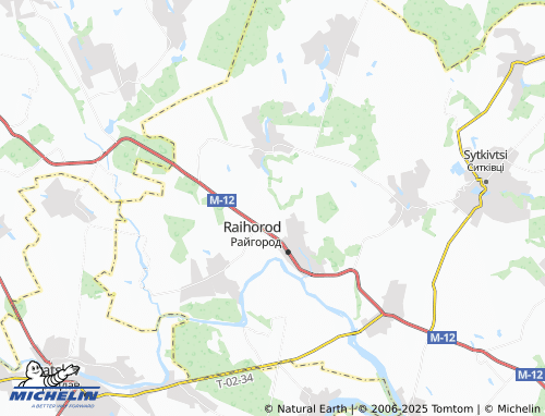 MICHELIN Slobidka map - ViaMichelin