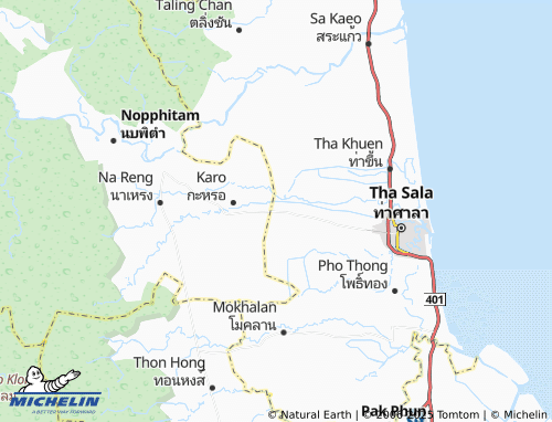 MICHELIN Thai Buri map - ViaMichelin