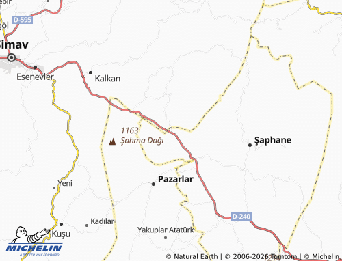 Kaart MICHELIN Karamanca - ViaMichelin