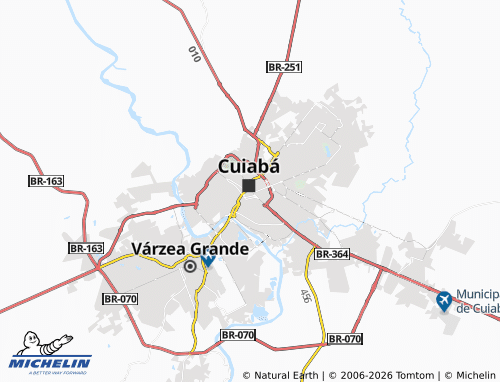 Carte MICHELIN Bandeirantes - ViaMichelin