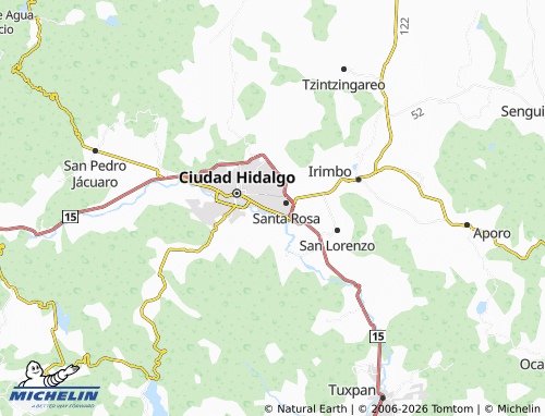Mapa MICHELIN El Moral Uno - ViaMichelin