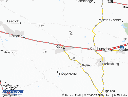 Mappa MICHELIN Gap - ViaMichelin