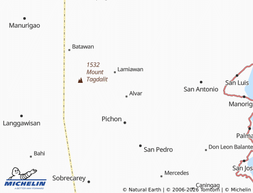 MICHELIN Alvar map - ViaMichelin