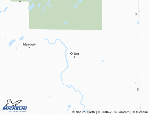 Kaart MICHELIN Orton - ViaMichelin