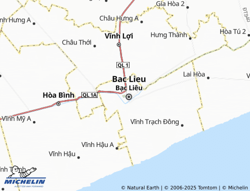Kaart MICHELIN Phường 7 - ViaMichelin