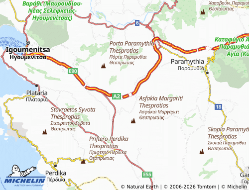 Carte MICHELIN Agios Panteleimonas - ViaMichelin