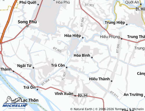 Carte MICHELIN Nhơn Bình - ViaMichelin