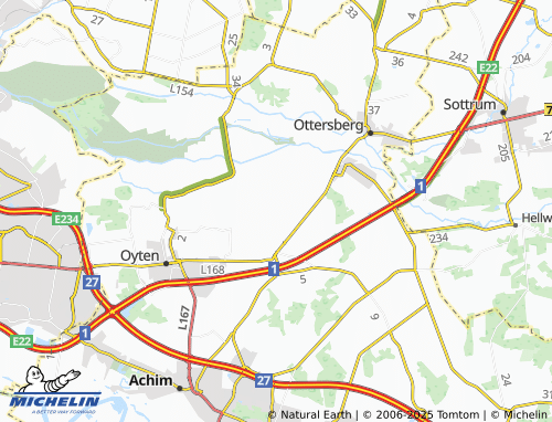 Carte MICHELIN Köbens - ViaMichelin