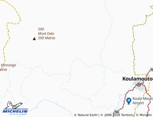 Mappa MICHELIN Goungui - ViaMichelin