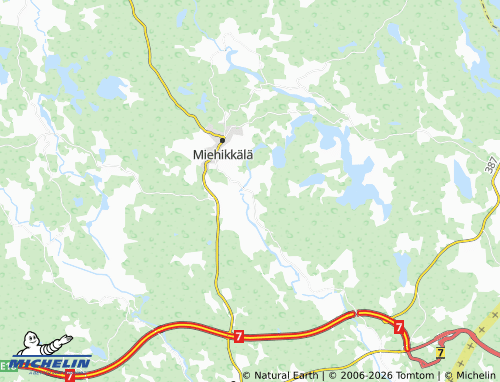 MICHELIN-Landkarte Haapala - ViaMichelin