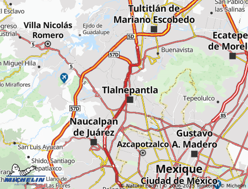 Mapa MICHELIN Residencial El Dorado - ViaMichelin