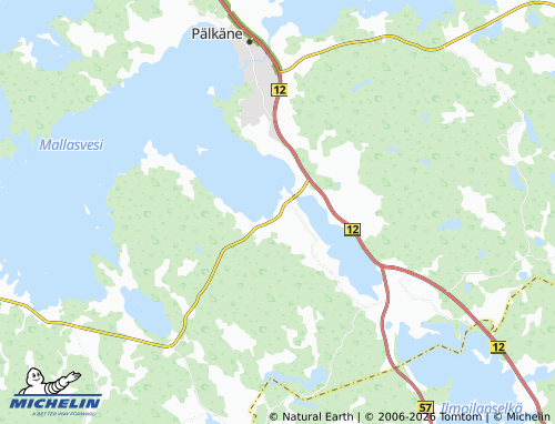MICHELIN Harhala map - ViaMichelin