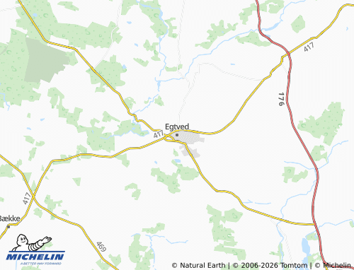 Carte MICHELIN Egtved - ViaMichelin