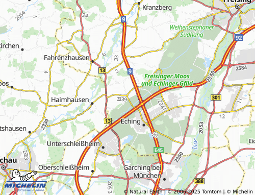 Mapa MICHELIN Günzenhausen - ViaMichelin