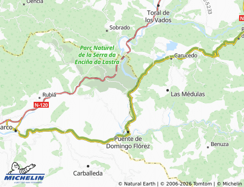 Carte MICHELIN Pardellán - ViaMichelin