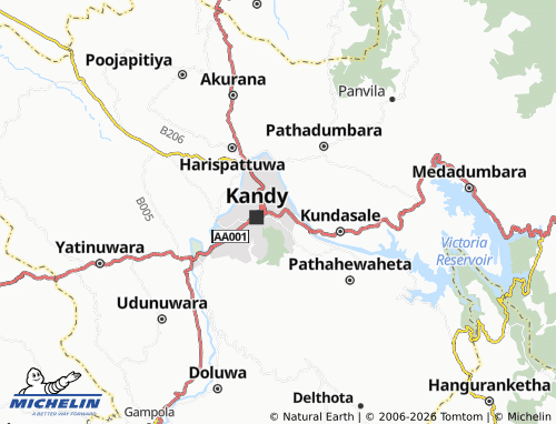 MICHELIN Boowelikada2 map - ViaMichelin