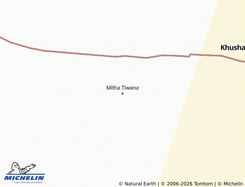 Mappa MICHELIN Mitha Tiwana - ViaMichelin