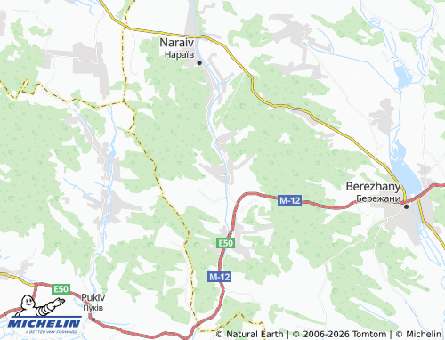 Mappa MICHELIN Rohachyn - ViaMichelin
