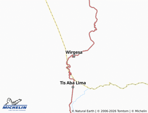 MICHELIN Wirgesa map - ViaMichelin