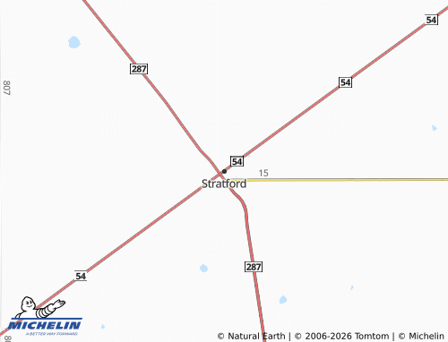 Mapa MICHELIN Stratford - ViaMichelin