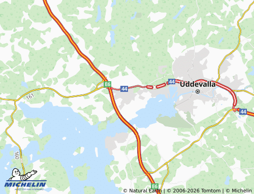 MICHELIN-Landkarte Herrestad - ViaMichelin