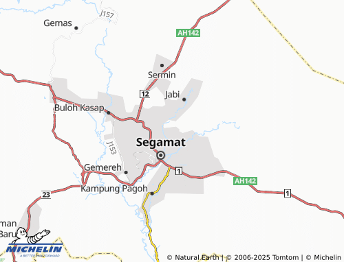 MICHELIN Taman Indah Jaya 2 map - ViaMichelin