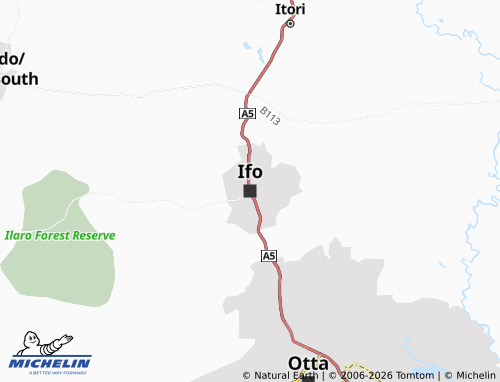 Carte MICHELIN Ifo - ViaMichelin