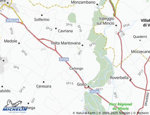 Carte MICHELIN Cereta - ViaMichelin