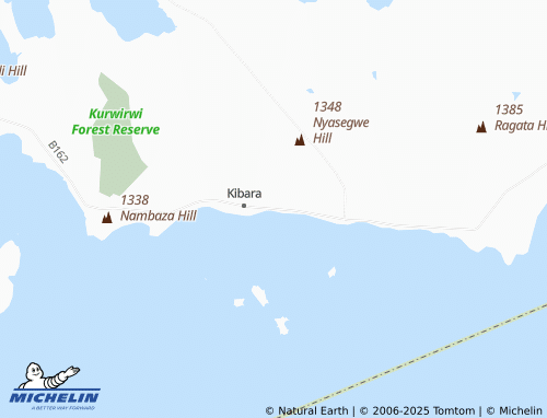 MICHELIN Namibu map - ViaMichelin