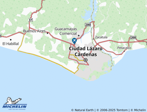 MICHELIN Aguamarina map - ViaMichelin