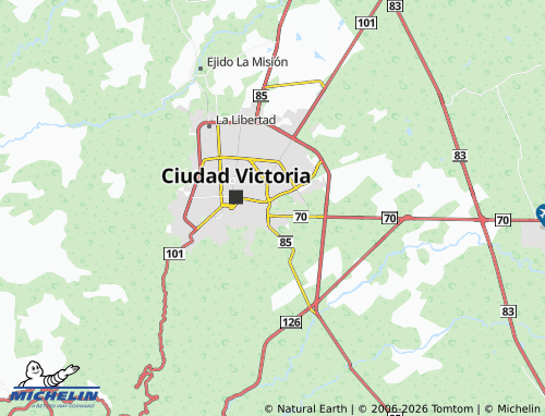 MICHELIN Colonia 5 map - ViaMichelin