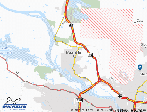 Kaart MICHELIN Maumelle - ViaMichelin